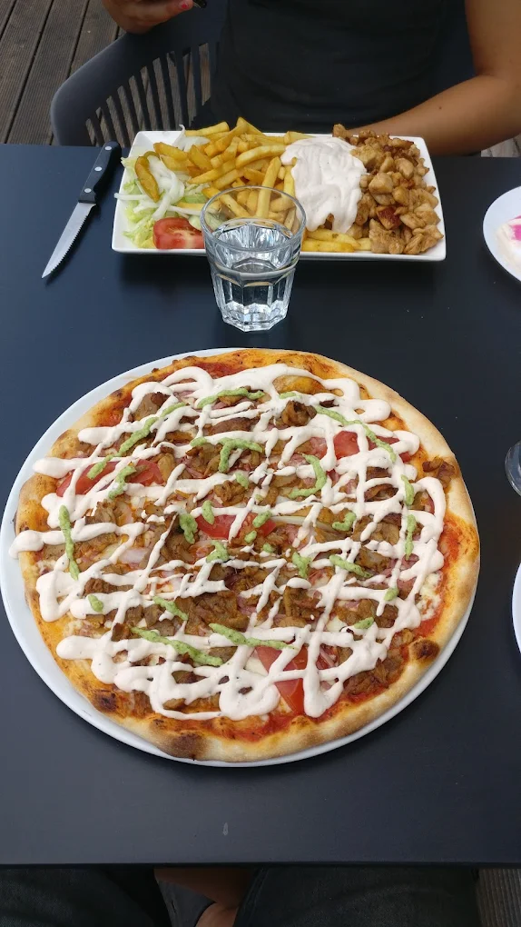 Kebabpizza hos Gröna Huset