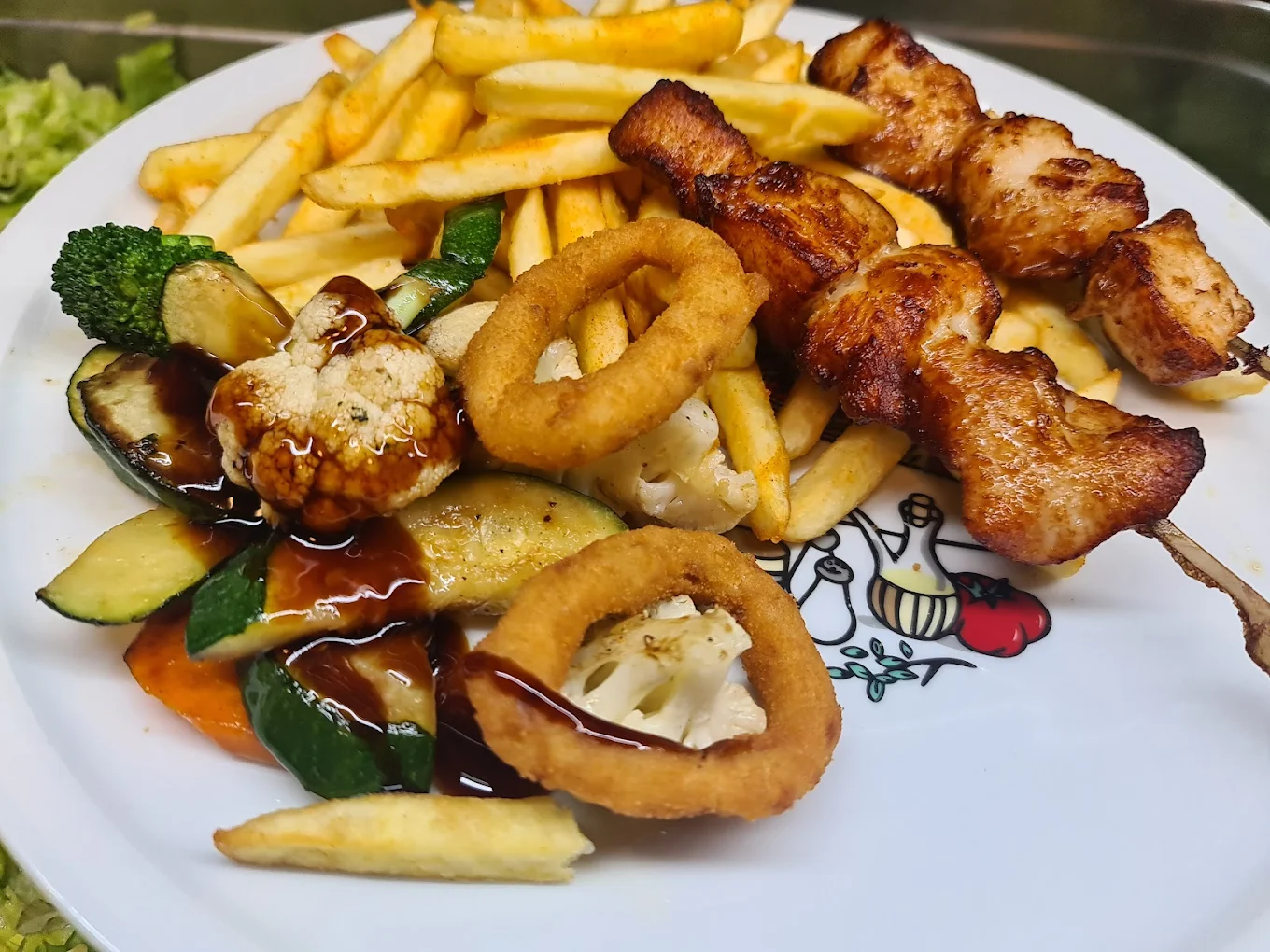 Kycklingspett hos Gröna Huset