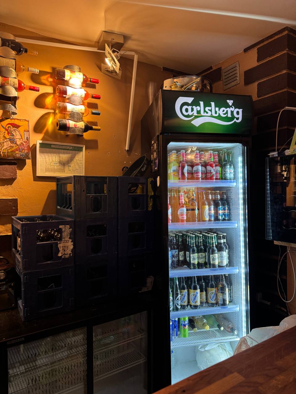 Vin och öl i Gröna Huset